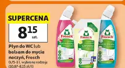 Auchan Płyn do wc malinowy Frosch oferta