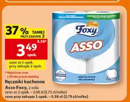 Auchan Ręcznik papierowy Foxy Asso oferta