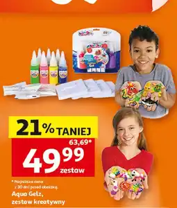 Auchan Zestaw kreatywny aqua gelz Simba oferta