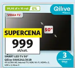 Auchan Telewizor 50 50us241 Qilive oferta