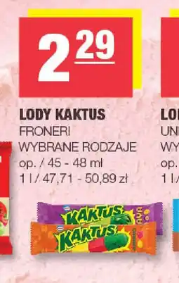EuroSPAR LODY KAKTUS FRONERI oferta