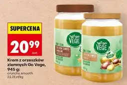 Biedronka Krem z orzeszków ziemnych Go Vege 945 g oferta