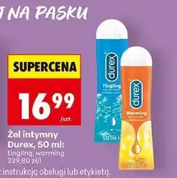 Biedronka Żel intymny Durex, 50 ml oferta