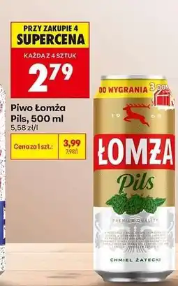 Biedronka Piwo Łomża Pils , 500 ml oferta
