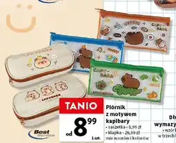 Intermarche Piórnik klapka z motywem kapibary Best Service oferta