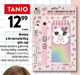 Intermarche Notes z bransoletką pin-up Cleo & Frank oferta