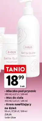 Intermarche Mleczko pod prysznic Ziaja Satin Glow oferta