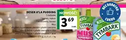 Intermarche Deser a'la pudding Tymbark truskawka banan oferta