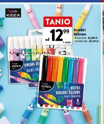 Kredki żelowe Kidea 8 kolorów