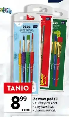 Intermarche Zestaw pędzli z uchwytem BEBE oferta