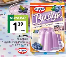 Intermarche Budyń Dr. Oetker smak borówka-śmietanka oferta