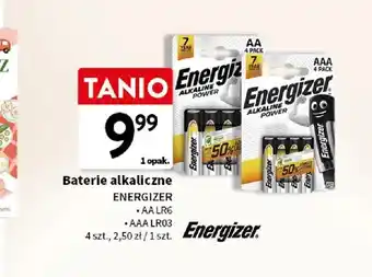 Baterie alkaliczne Energizer AA LR6