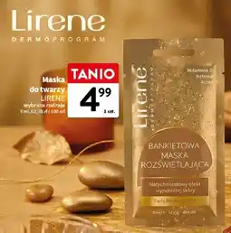 Intermarche Maska do twarzy Lirene Bankietowa maska rozświetlająca oferta