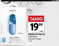 Intermarche Maska kolagenowa do twarzy L'biotica oferta
