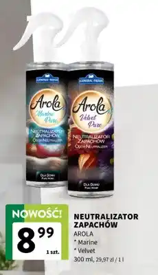 Intermarche Neutralizator zapachów Arola Marine Pure oferta