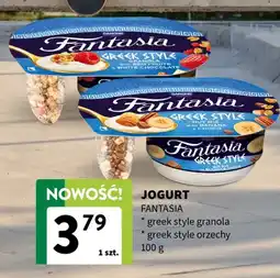 Intermarche Jogurt Fantasia Greek Style granola oferta