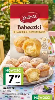 Intermarche Babeczki Delecta z nadzieniem karpatkowym oferta