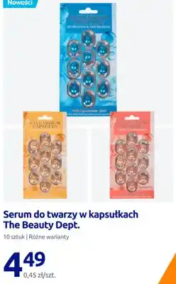 Action Serum do twarzy w kapsułkach Illuminating & Glowing The Beauty Dept oferta