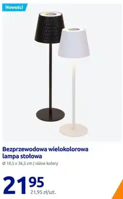 Action Bezprzewodowa wielokolorowa lampa stołowa oferta