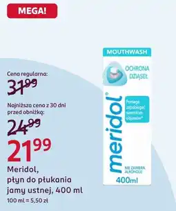 Rossmann Meridol, płyn do płukania jamy ustnej oferta