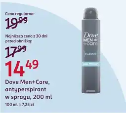Rossmann Dove Men+Care, antyperspirant w sprayu oferta