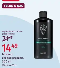 Rossmann Masveri, żel pod prysznic oferta