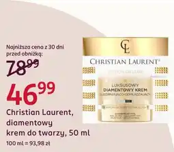 Rossmann Christian Laurent, diamentowy krem do twarzy oferta