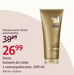 Rossmann Dove, balsam do ciała z samoopalaczem oferta