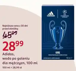 Rossmann Adidas, woda po goleniu dla mężczyzn oferta