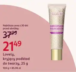 Rossmann Lovely, kryjący podkład do twarzy oferta