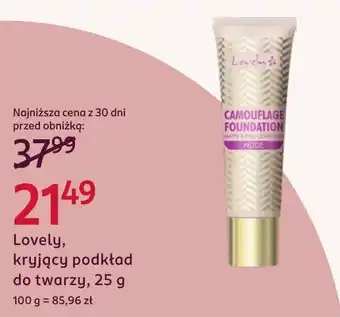 Rossmann Lovely, kryjący podkład do twarzy oferta