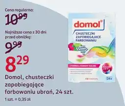 Rossmann Domol chusteczki zapobiegające farbowaniu oferta