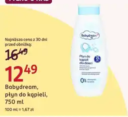 Rossmann Babydream, płyn do kąpieli oferta