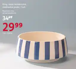 Rossmann Eloy, misa ceramiczna, niebieskie paski oferta