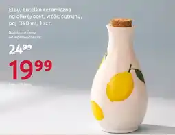 Rossmann Eloy, butelka ceramiczna na oliwę/ocet, wzór: cytryny oferta