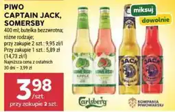 Stokrotka Piwo Captain Jack, Somersby oferta
