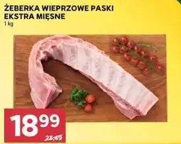Stokrotka Żeberka Wieprzowe Paski Ekstra Mięsne oferta