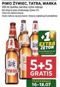 Stokrotka Piwo Żywiec, Tatra, Warka oferta