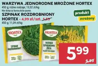Stokrotka Szpinak Rozdrobniony Hortex oferta