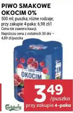 Stokrotka Piwo Smakowe Okocim 0% oferta