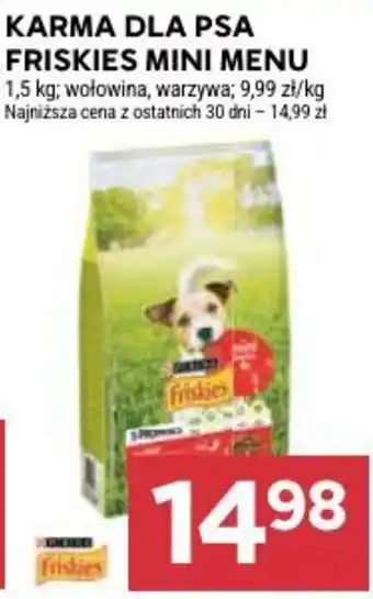 Stokrotka Karma dla psa Friskies Mini Menu oferta