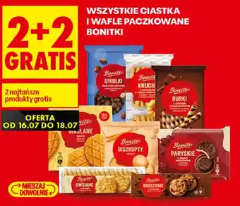 Biedronka Bonitki Ciastka i Wafle Paczkowane oferta