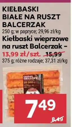 Stokrotka Market Kiełbaski białe na ruszt Balcerzak oferta