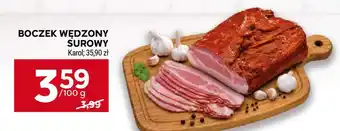 Stokrotka Market Boczek wędzony surowy oferta