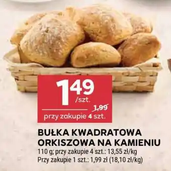 Stokrotka Market Bułka kwadratowa orkiszowa na kamieniu oferta
