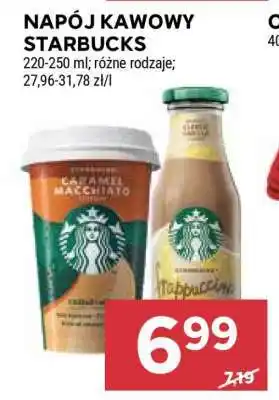Stokrotka Market Napój kawowy Starbucks oferta