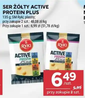 Stokrotka Market Ser Żółty Active Protein Plus oferta