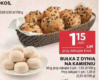 Stokrotka Market Bułka z dynią na kamieniu oferta