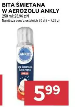Stokrotka Market BITA ŚMIETANA W AEROZOLU ANKLY oferta