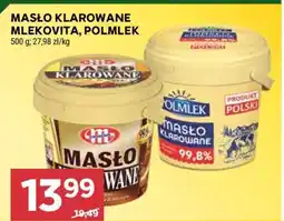 Stokrotka Market Masło klarowane Mlekovita, Polmlek oferta